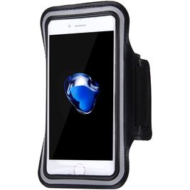 Mobigear Brassard Téléphone iPhone SE (2022) Brassard Coque de Sport en Neoprène - Noir