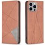 Mobigear Rhombus Slim Housse iPhone 15 Pro Max Etui - Marron
