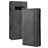 Mobigear Sensation Housse Samsung Galaxy S10 Etui Porte-Monnaie - Noir