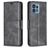 Mobigear Excellent Housse Motorola Edge 40 Pro Etui Porte-Monnaie - Noir