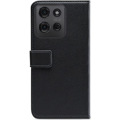 Mobilize Classic Gelly Wallet Housse Motorola Moto G75 Etui Porte-Monnaie - Noir