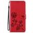 Mobigear Roses Housse HONOR 50 Lite Etui Porte-Monnaie - Rouge