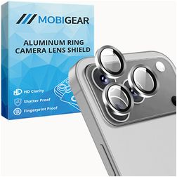 Mobigear Single Lens iPhone 17 Pro Max Verre trempé Protection Objectif Caméra - Compatible Coque - Argent