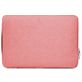 Mobigear Denim Zipper Pochette Ordinateur portable 13 - 14 Pouces Housse ordinateur - Magenta