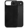 Mobilize Premium Coque iPhone Air MagSafe Coque arrière en Cuir Véritable - Noir