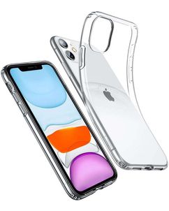 Mobigear Ultra Thin Coque Transparente iPhone 11 Coque arrière en TPU Souple - Transparent