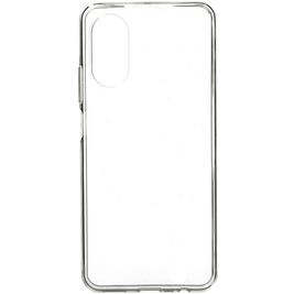 Mobiparts Classic Coque Transparente OPPO A17 Coque arrière en TPU Souple - Transparent