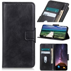 Mobigear Classy Housse iPhone 13 Mini Etui Porte-Monnaie - Noir