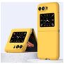 Mobigear Colors Motorola Razr (2022) Plastique rigide Coque arrière - Jaune