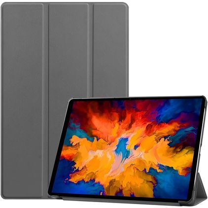 Mobigear Tri-Fold Lenovo Tab P11 Pro Gen 1 Étui - Gris