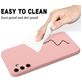 Mobigear Colors Coque Samsung Galaxy A55 Coque arrière en Silicone - Rose