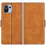 Mobigear Slim Magnet Housse Xiaomi Mi 11 Lite Etui Porte-Monnaie - Cognac