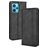 Mobigear Sensation Housse Realme 9 Pro Plus Etui Porte-Monnaie - Noir