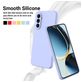 Mobigear Rubber Touch Coque Samsung Galaxy A56 Coque arrière en Silicone - Violet