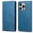 Mobigear Wallet iPhone 16 Pro Étui Portefeuille - Bleu
