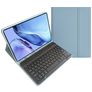 Mobigear Keys Coque iPad Pro 11 Pouces (2024) Etui Clavier Bluetooth QWERTY + Porte-crayon - Bleu