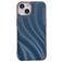 Mobigear Wavy Coque iPhone 14 Coque arrière Rigide - Bleu