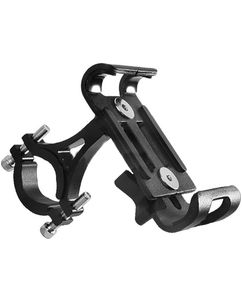 Mobigear Alloy Fixing Support Vélo / Moto Guidon Pince Universel - Noir
