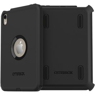 OtterBox Defender Coque iPad Mini 6 (2021) Coque Arrière Rigide Antichoc + Support Amovible - Noir