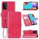 Mobigear Clover Samsung Galaxy A52 Étui Portefeuille - Magenta