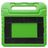 Xccess Kids Guard Coque iPad 8 (2020) Coque de tablette pour enfants avec Poignée Enfants en EVA - Vert