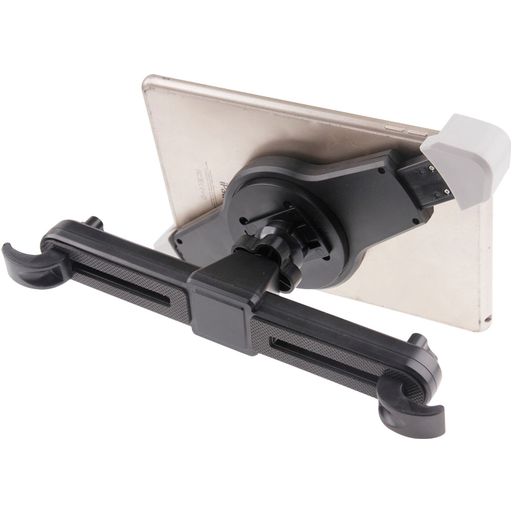 Mobigear 360 Rotation Support pour tablette d'appui-tête Appui-tête Pince Universel - Noir