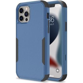 Mobigear Ultra Tough Coque iPhone 14 Pro Coque arrière Rigide Anti-Chocs - Bleu