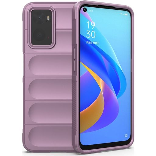 Mobigear Bumpy Coque Realme 9i Coque arrière en TPU Souple - Violet
