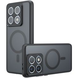Mobigear Armor MagSafe Xiaomi 14T Pro Plastique rigide Coque arrière - Noir