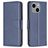 Mobigear Excellent Housse iPhone 15 Plus Etui Porte-Monnaie - Bleu