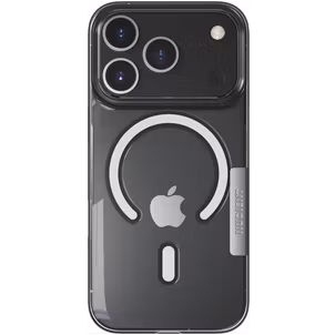Nudient Thin Magsafe Coque Transparente iPhone 17 Pro MagSafe Coque arrière Rigide - Transparent