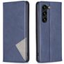 Mobigear Rhombus Slim Housse Samsung Galaxy S23 Plus Etui - Bleu