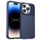 Mobigear Groove Coque iPhone 15 Pro Coque arrière en TPU Souple - Bleu