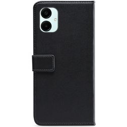 Mobilize Classic Gelly Housse Samsung Galaxy A06 Etui Porte-Monnaie - Noir