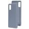 Mobiparts Coque Samsung Galaxy A41 Coque arrière en Silicone - Royal Grey