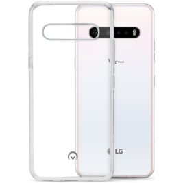 Mobilize Gelly Coque Transparente LG V60 ThinQ Coque arrière en TPU Souple - Transparent
