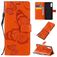 Mobigear Butterfly Housse Sony Xperia L4 Etui Porte-Monnaie - Orange