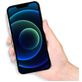 GrizzlyCoat Easy Fit iPhone 14 Plus Verre trempé Protection d'écran - Compatible Coque + Cadre d'installation - Noir