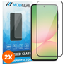Mobigear Premium Samsung Galaxy A56 Verre trempé Protection d'écran - Compatible Coque - Noir (Lot de 2)