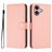 Mobigear Urban Wallet Housse iPhone 16 Etui Porte-Monnaie - Rose