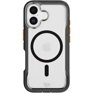 Tech21 EvoPro Coque Transparente iPhone 17 MagSafe Coque arrière Rigide Anti-Chocs - Transparent