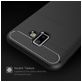 Mobigear Brushed Slim Coque Samsung Galaxy J6 Plus Coque arrière en TPU Souple - Rouge