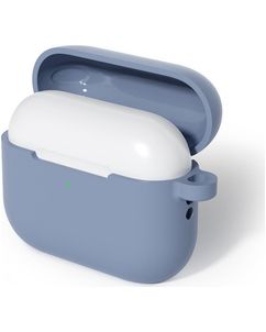 Mobigear Colors Coque Apple AirPods Pro 3 en Silicone Souple - Lavender Grey