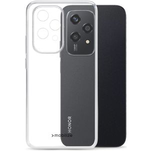 Mobilize Gelly Coque Transparente HONOR 200 Lite Coque arrière en TPU Souple - Transparent