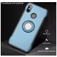 Mobigear Armor Ring Coque Xiaomi Mi 8 Coque arrière Rigide Anti-Chocs avec Anneau-Support - Rose doré