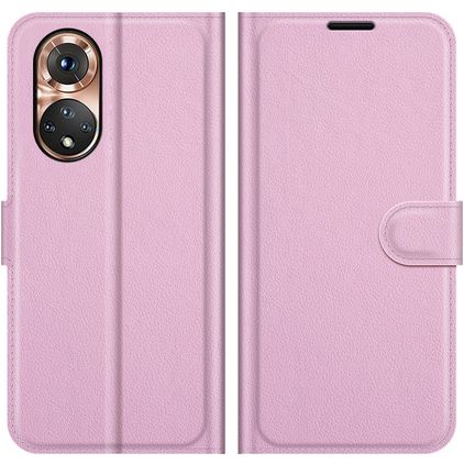 Mobigear Classic HONOR 50 Étui Portefeuille - Rose