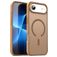 Mobigear Shockproof Coque iPhone Air MagSafe Coque arrière Rigide - Desert Gold
