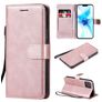 Mobigear Premium Housse iPhone 12 Pro Etui Porte-Monnaie - Rose doré