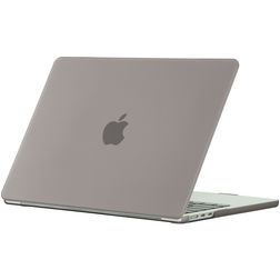 Mobigear Matte MacBook Air 15 pouces (2023-2026) Coque rigide pour MacBook - Gris - Modèle A2941 / A3114 / A3241 / A3448