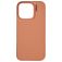 Nudient Base Coque iPhone 16 Pro Max Coque arrière en Silicone - Peach Orange